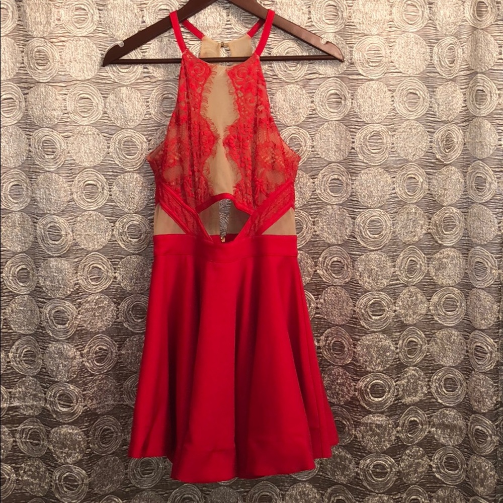 Flirty Red Dress